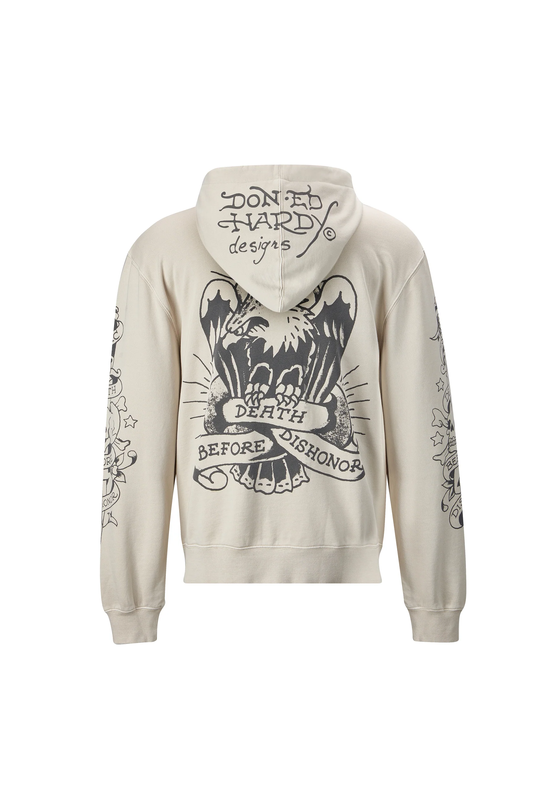 womens-death-before-mono-hoodie-beige-ed-hardy
